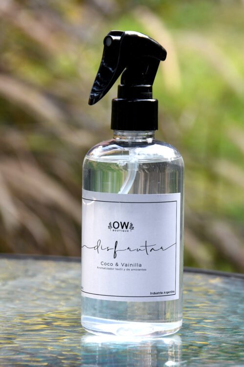 AROMATIZANTE TEXTIL Y DE AMBIENTES - COCO VAINILLA