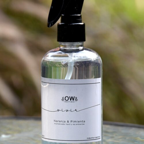 AROMATIZANTE TEXTIL Y DE AMBIENTES - NARANJA PIMIENTA